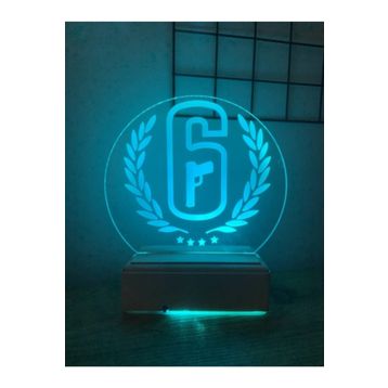 Modiwa Design Rainbow Six: Siege 16 Renk Gece Lambası