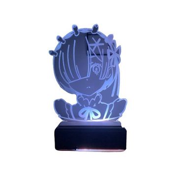 Modiwa Design Rem Re:zero 16 Renk Gece Lambası