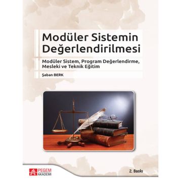Modüler Sistemin Değerlendirilmesi - Pegem Akademi Yayıncılık