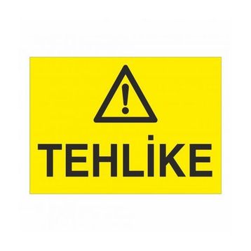 Modülerteknik Tehlike 25x35 cm Uyarı Levhası