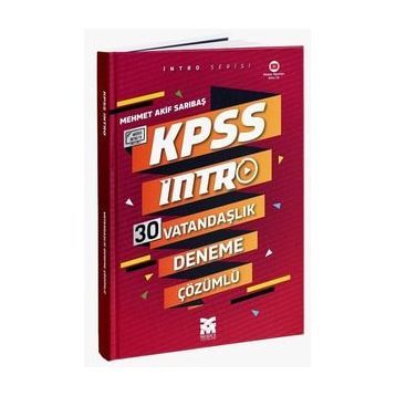 Modus KPSS Vatandaşlık İntro 30 Deneme - Mehmet Akif Sarıbaş Modus Yayınları
