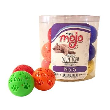 Mojo No:5 1 Adet Kediler İçin Zilli Oyun Topu