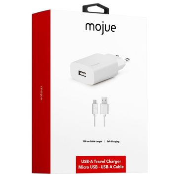 Mojue MS10 1.5A + Mic Seyahat Şarj Aleti