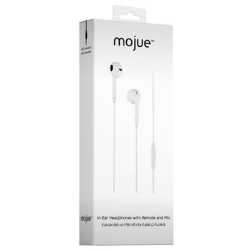 Mojue We02 Beyaz Kulakiçi Kulaklık