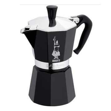 Moka Pot Siyah 6 Cup