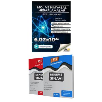 Mol ve Kimyasal Hesaplamalar Soru Bankası-Hız ve Renk Yayınları