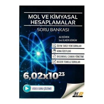 Mol ve Kimyasal Hesaplamalar Soru Bankası-Hız ve Renk Yayınları