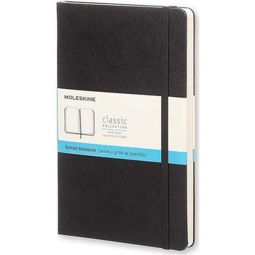 Moleskine Klasik Büyük Boy Sert Kapak Noktalı Siyah Defter