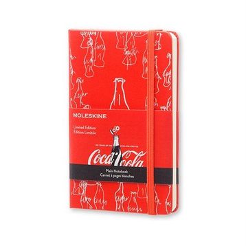 Moleskine LECOQP012F Kırmızı Limited Edition Coca Cola Düz Cep Defteri