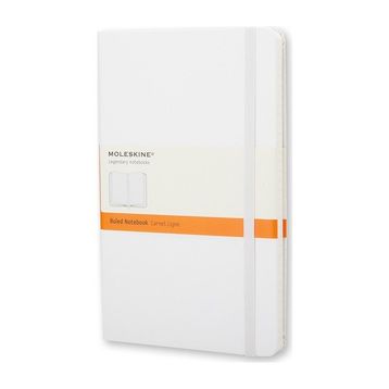Moleskine MM710WH 192 Sayfa Beyaz Çizgili Defter