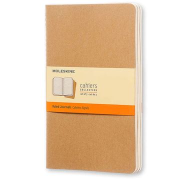 Moleskine QP416 Cahier Çizgili 3'lü Defter
