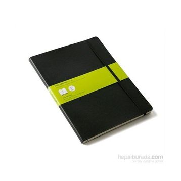 Moleskine QP623 Siyah Düz Yumuşak Kapaklı Defter