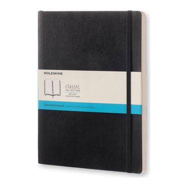 Moleskine QP624 Siyah Yumuşak Kapak XL Noktalı Defter