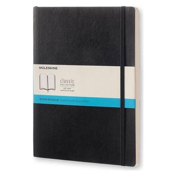 Moleskine QP624 Siyah Yumuşak Kapak XL Noktalı Defter