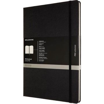 Moleskine Sert Kapak 21x29.7 Black PRO Notebook