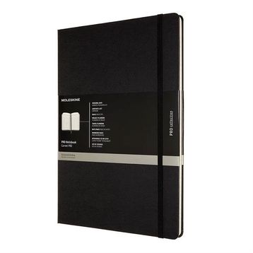 Moleskine Sert Kapak 21x29.7 Black PRO Notebook