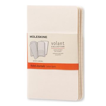Moleskine Volant Beyaz Çizgili Cep Boy Ciltli Defter
