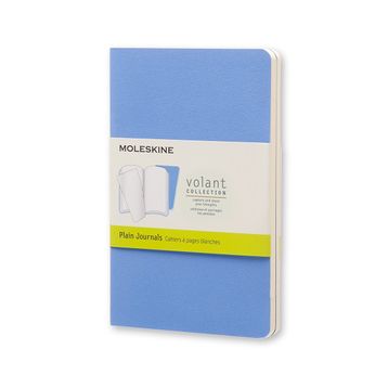 Moleskine Volant QP713B12B11F Mavi 2'li Cep Boy Düz Defter