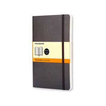 Moleskine Yumuşak Kapak Çizgili L Boy 13x21 cm 192 Sayfa Siyah Defter
