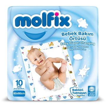 Molfix 60'lı Bebek Bakım Örtüsü