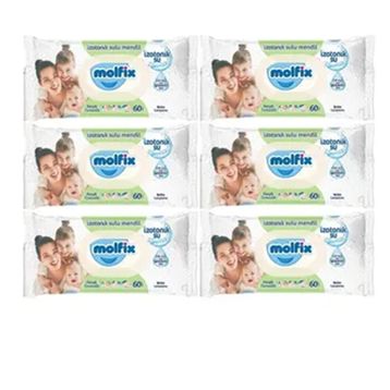 Molfix 6'lı Set 60 Yaprak Islak Havlu
