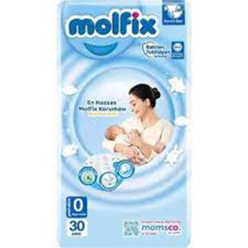 Molfix No:0 Prematüre 30 Adet Bebek Bezi