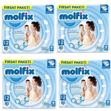Molfix No:2 Mini 320 Adet Bebek Bezi