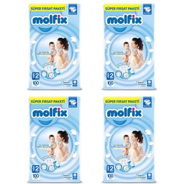 Molfix No:2 Mini 400 Adet Bebek Bezi
