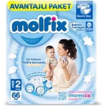 Molfix No:2 Mini 66 Adet Bebek Bezi
