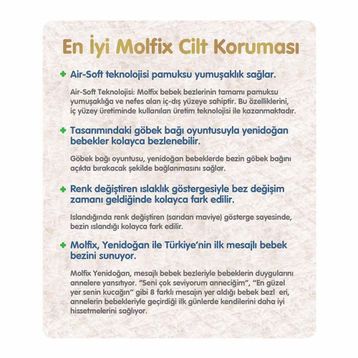 Molfix No:2 Mini 90 Adet Bebek Bezi