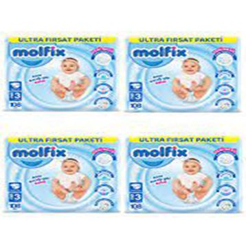 Molfix No:3 Midi 432 Adet Bebek Bezi