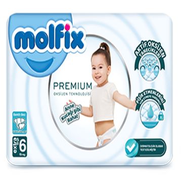Molfix Premium No:6 XLarge 136 Adet Bebek Bezi