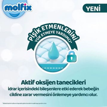 Molfix Premium No:6 XLarge 204 Adet Bebek Bezi