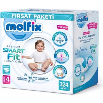 Molfix Premium Smart Fit No:4 Maxi Bebek Bezi