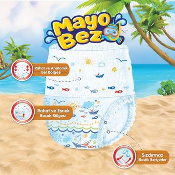 Molfix Swimming Pants 4-5 Numara 99 Adet Mayo Bebek Bezi