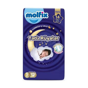 Molfix Tatlı Rüyalar No:5 Junior 232 Adet Bebek Bezi