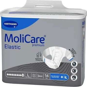 Molicare 10 Damla Belbantlı Large Büyük Boy 14 Adet Hasta Bezi