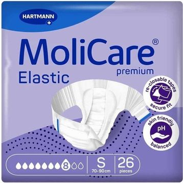 Molicare 8 Damla Belbantlı Small 3x26 Adet Hasta Bezi