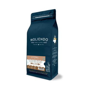 Moliendo 1 kg Positano Espresso Blend Çekirdek Kahve