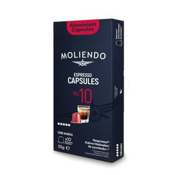 Moliendo 10'lu No:10 Nespresso Uyumlu Kapsül Kahve