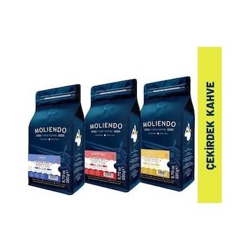 Moliendo 3'lü 250 gr Espresso Çekirdek Kahve Paketi