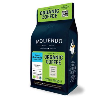 Moliendo Finest Coffee 250 gr Organic Guatemala Shb Yöresel Kahve