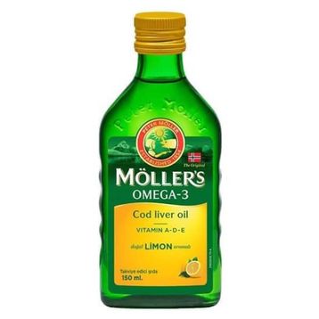 Möller's Omega-3 Limon Aromalı 150 ml Sıvı Balık Yağı