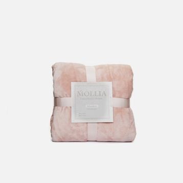Mollia Soft Touch Ultra Krem Çift Kişilik Battaniye