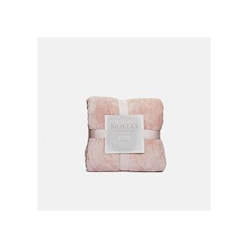 Mollia Soft Touch Ultra Pembe Çift Kişilik Battaniye