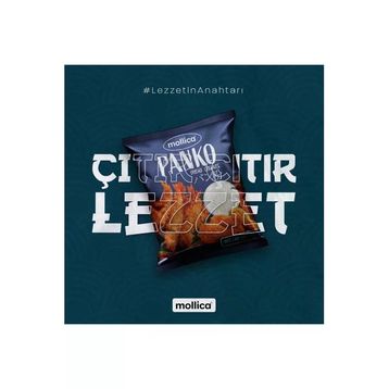 Mollica 1 kg Panko Ekmek Kırıntısı