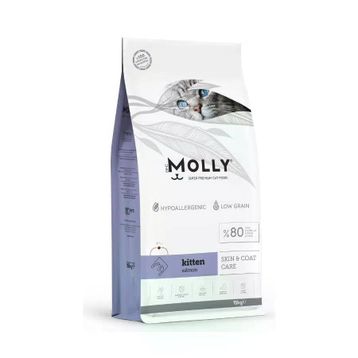 Molly Hipoalerjenik Somonlu Düşük Tahıllı 15 kg Yavru Kedi Maması