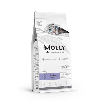 Molly Hipoalerjenik Somonlu Düşük Tahıllı 2 kg Yavru Kedi Maması