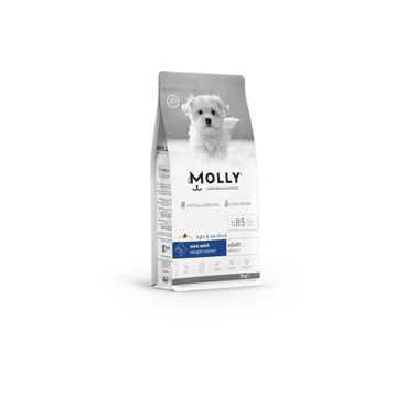 Molly Hipoalerjenik Somonlu Düşük Tahıllı Kısırlaştırılmış Küçük Irk 2 kg Köpek Maması