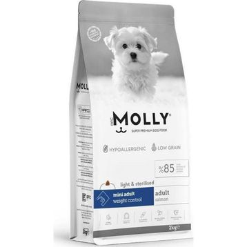 Molly Hipoalerjenik Somonlu Düşük Tahıllı Kısırlaştırılmış Küçük Irk 2 kg Köpek Maması